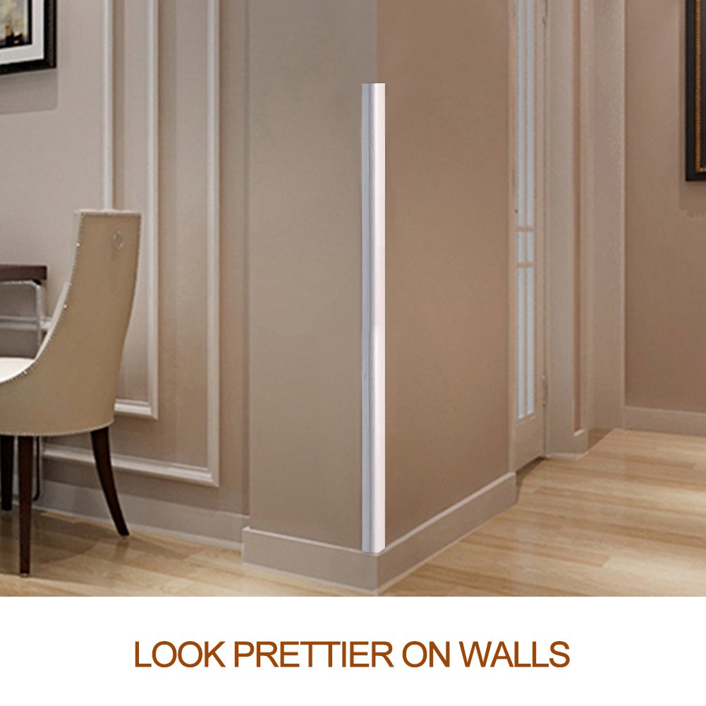 BABY MATE New Generation 20' ft Baby Proofing Wall Edge Protector White