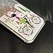 iPhone 6 Plus Case,Crazy Panda® 3D Creative Liquid Glitter Design iPhone 6 Plus Liquid Quicksand Bling Adorable flowing Floating Moving Shine Glitter Case iPhone 6 Plus/6S Plus - bicycle girl