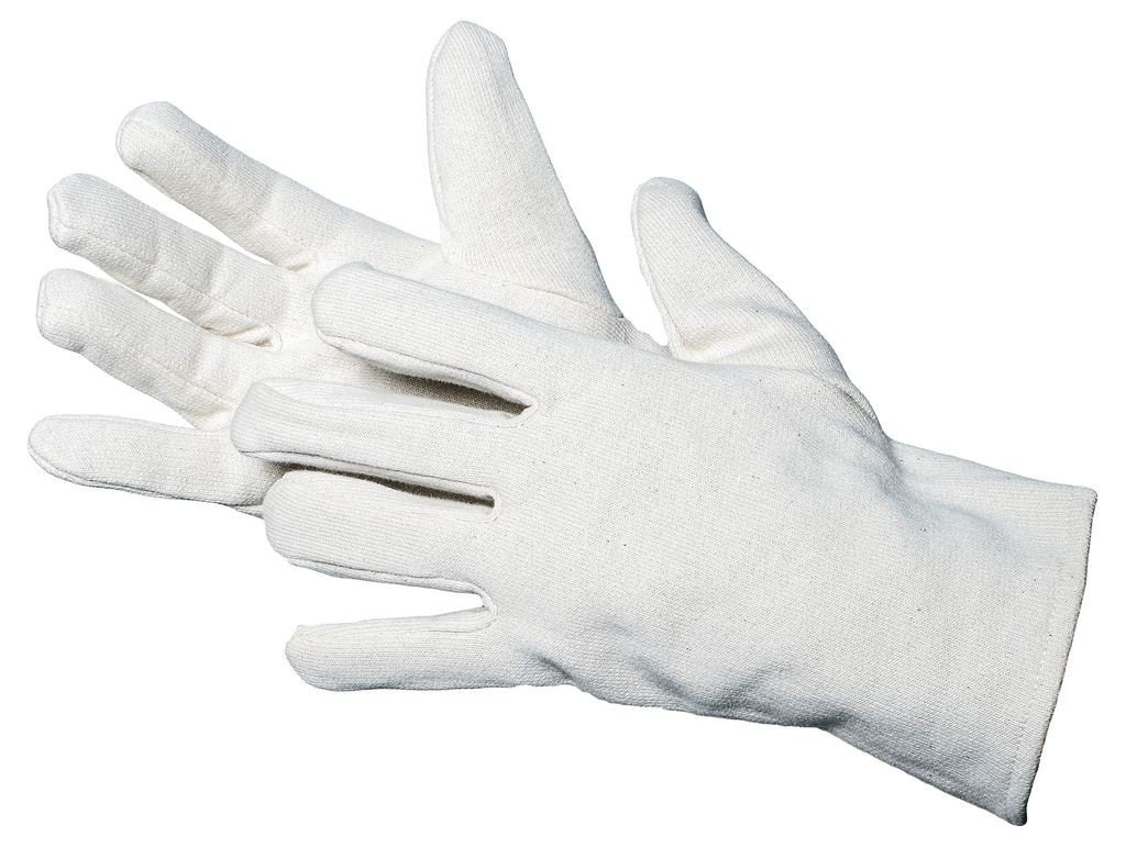 JAH Knitted Cotton/Polyamide Gloves with PVC Grip Dots – Secure Grip & Durable for Warehouse, Assembly & Shipping