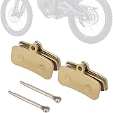 IUVWISN 2 Pcs Brake Pads Front/Rear for Surron LBX Talaria E Ride Pro Rawrr | Low Noise, High Friction,For Talaria Sting MX3 MX4 X3 Eride Pro SS S 72V Rawrr Mantis X Mini R/R17 48V Mantis Mini Pup