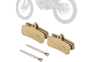 IUVWISN 2 Pcs Electric Dirt Bike Brake Pads Front and Rear for Sur Ron Surron LBX Talaria X3 XXX Talaria Sting MX3/R MX4 eRide Pro SS 2.0 3.0 SR S 72V Rawrr Mantis X Mini R/R17 48V Mantis Mini Pup