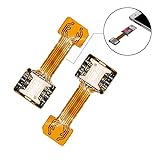 Dual SIM Card Nano SD Adapter(2 Pcs) for Samsung