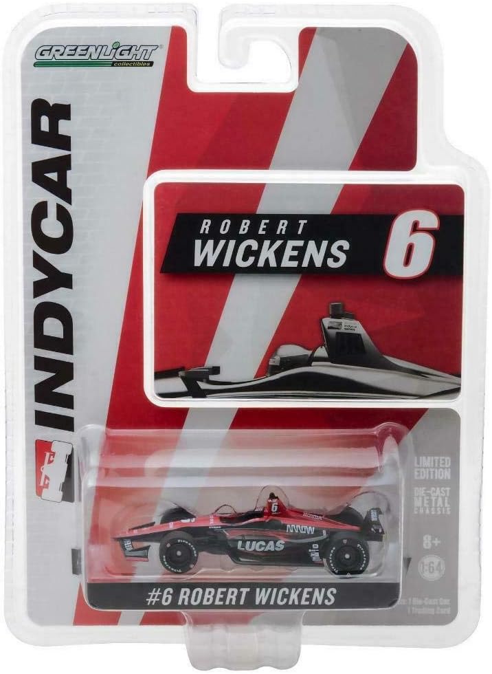 GREENLIGHT 10826 2018#6 Robert Wickens - Lucas Oil Diecast Indy Car 1:64