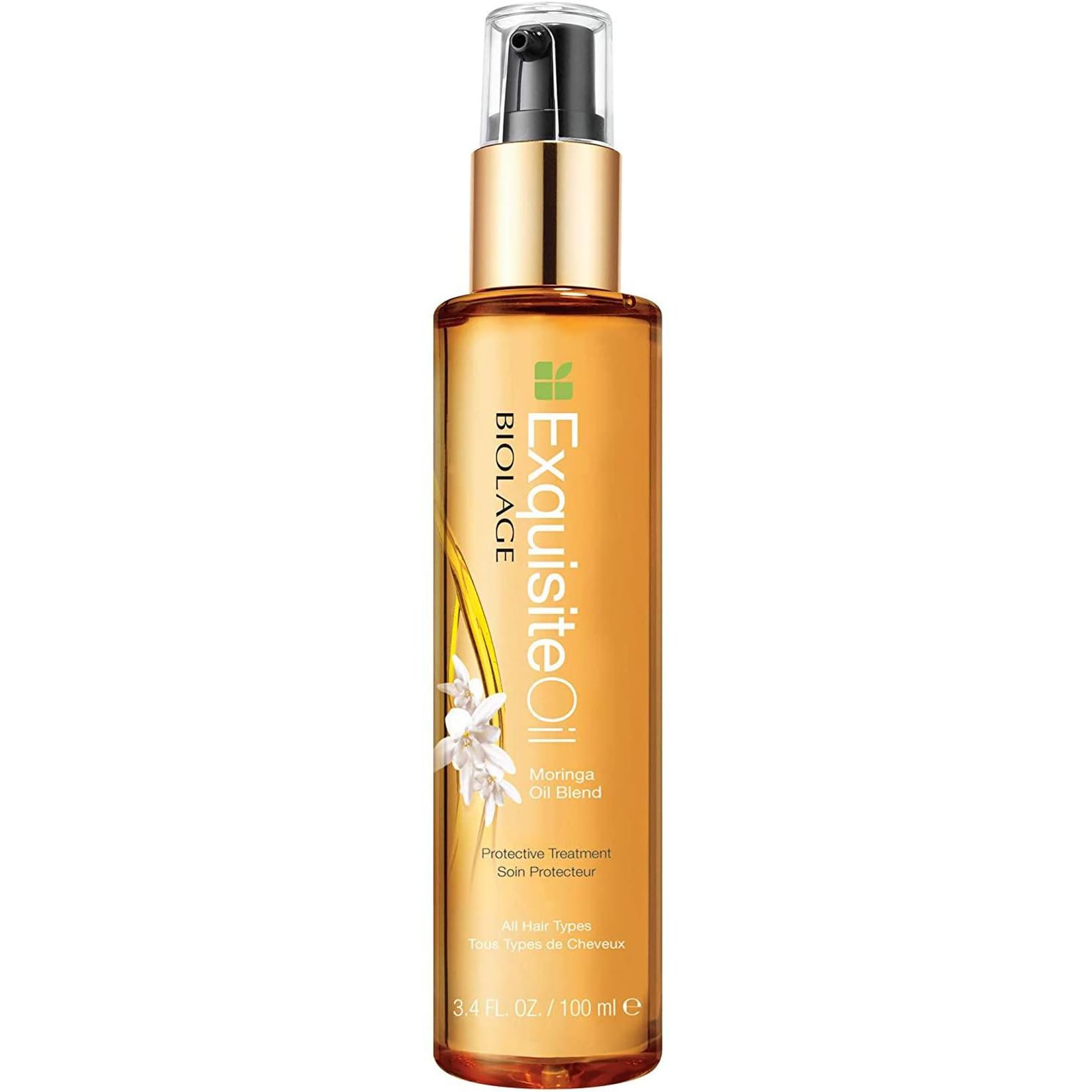 Biolage | Exquisite Oil | Replenishing Lightweight Treatment | Leave-In Oil | For All Hair Types 100ml