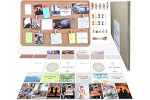 LXNUYYHYI Vision Board Kits,Vision Board Supplies for Women,Vision Board Supplies,Dream Board-23.62''x11.8''x0.78''-Contains All The Components Needed to Achieve Your Dreams (Cinnamon Yellow)