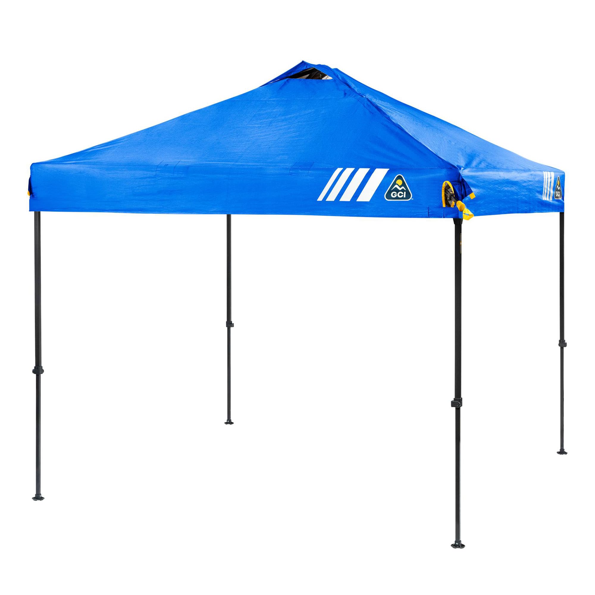 Photo 1 of *Small cut on carrying bag* GCI Outdoor LevrUp Pop Up Canopy Tent, 8x8, Royal