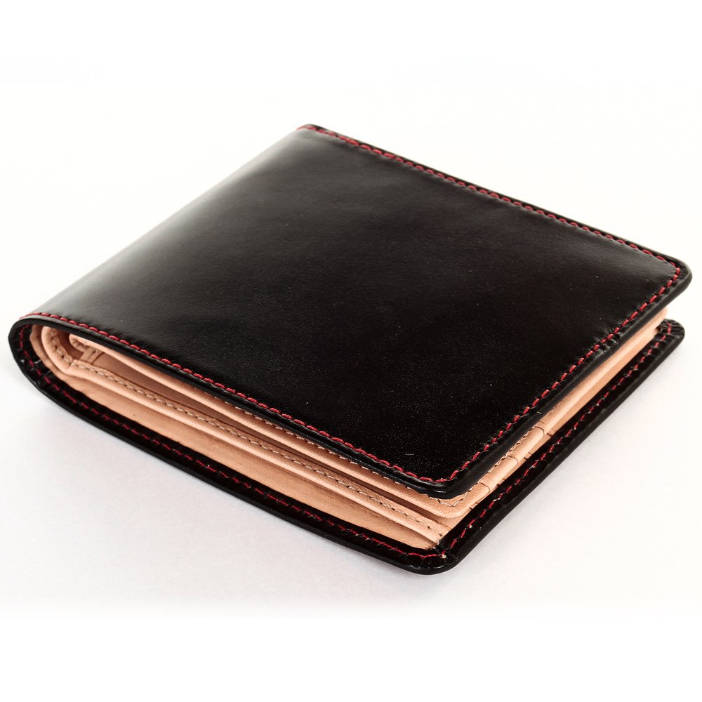 人気沸騰 Newモデル 本革 メンズ 二つ折り財布 ブライドルレザー ブリティッシュグリーン B076p39cxl 12 レッドステッチ 12 レッドステッチ 財布 Imobiliariameuimovel Com Br