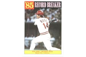 1986 Topps Baseball Card #206 Pete Rose