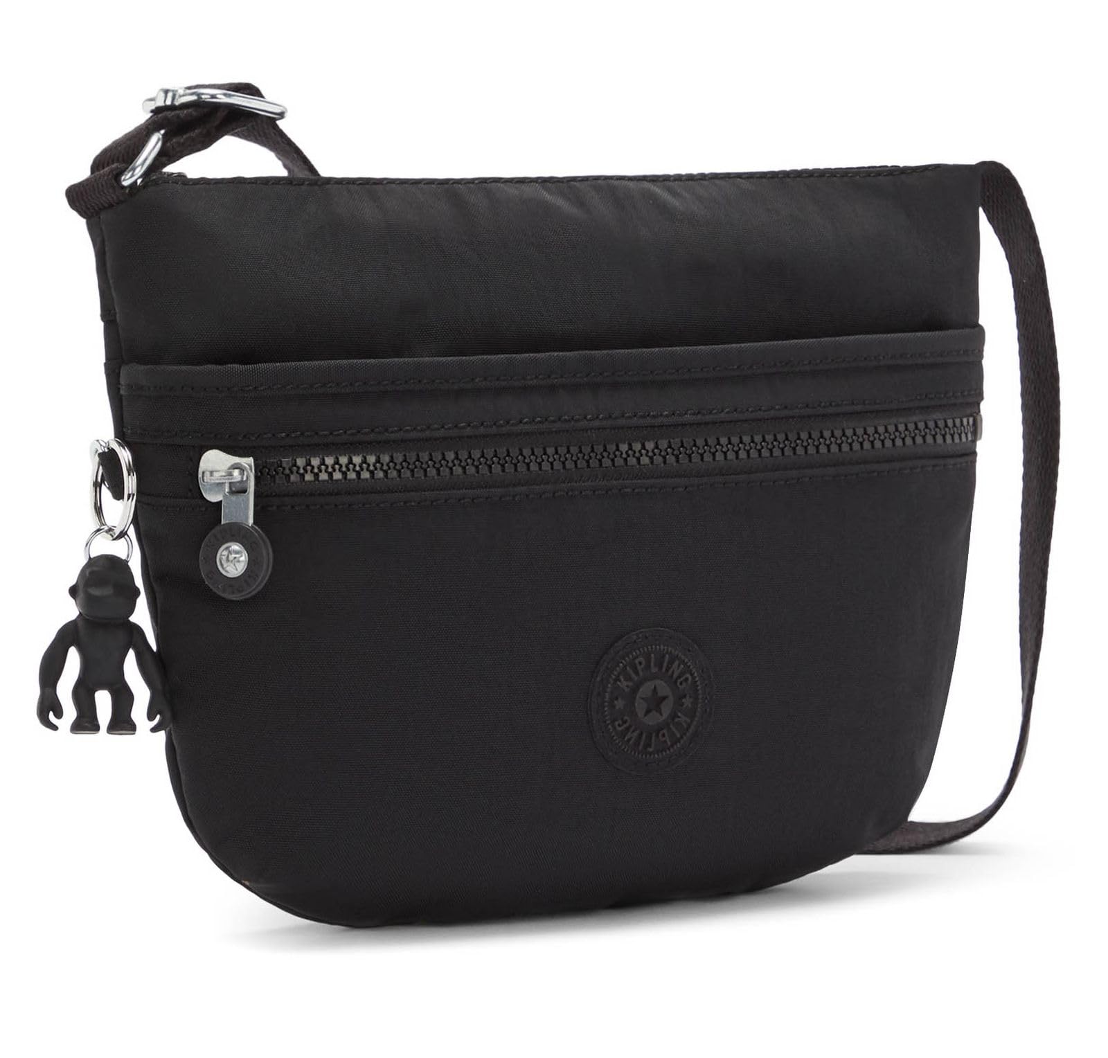 Kipling ARTO S Small Crossbody, Black Noir (Black)