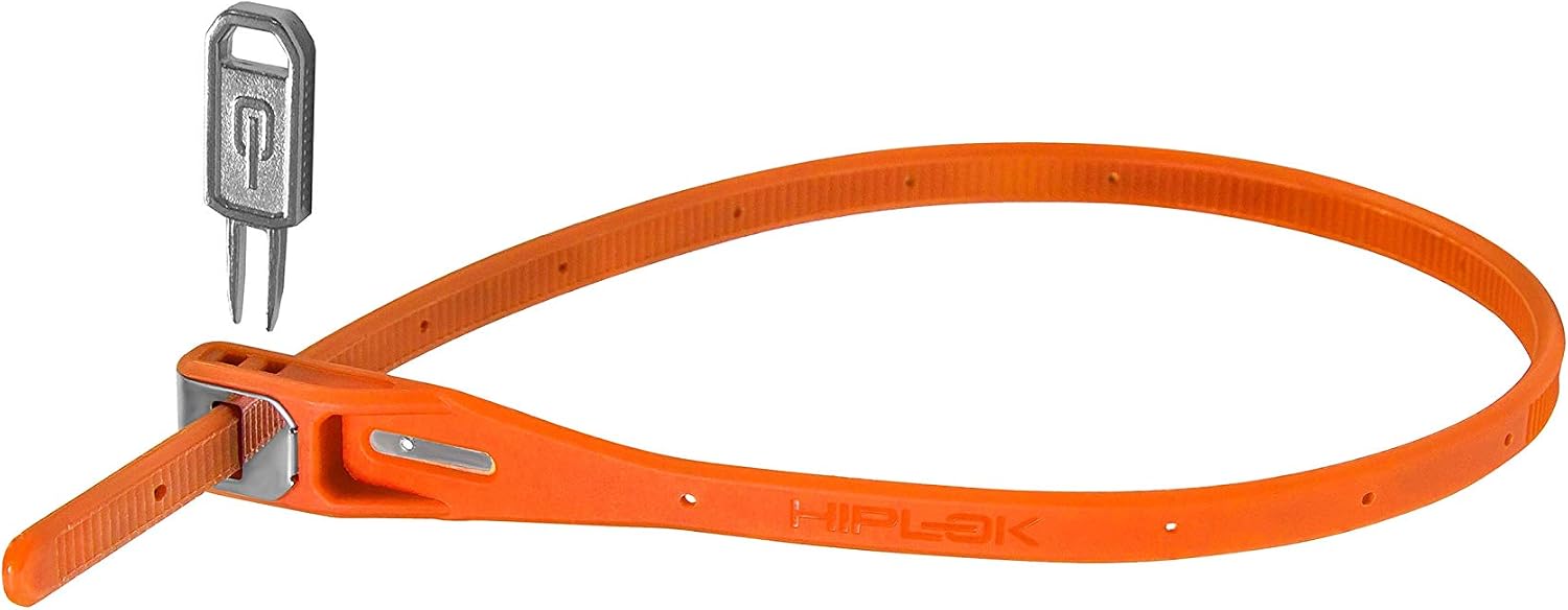 Hiplok Z LOK Bike Lock, Orange. Bicycle Lock/Motorcycle Helmet Lock. Award Winning