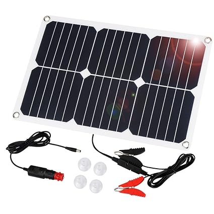 chargeur solaire batterie auto