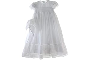 Feltman Brothers Girls Pearl Embroidery Special Occasion Gown Set