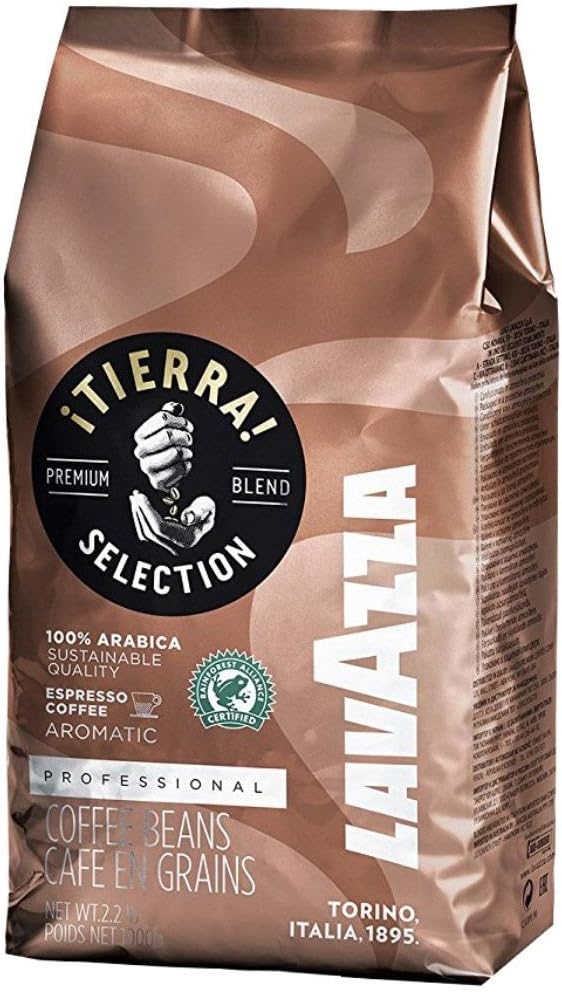 Lavazza Caffè Espresso Tierra Selection, Caffè in Grani, 1000g Amazon