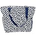 Greek Key Travel Tote Bag
