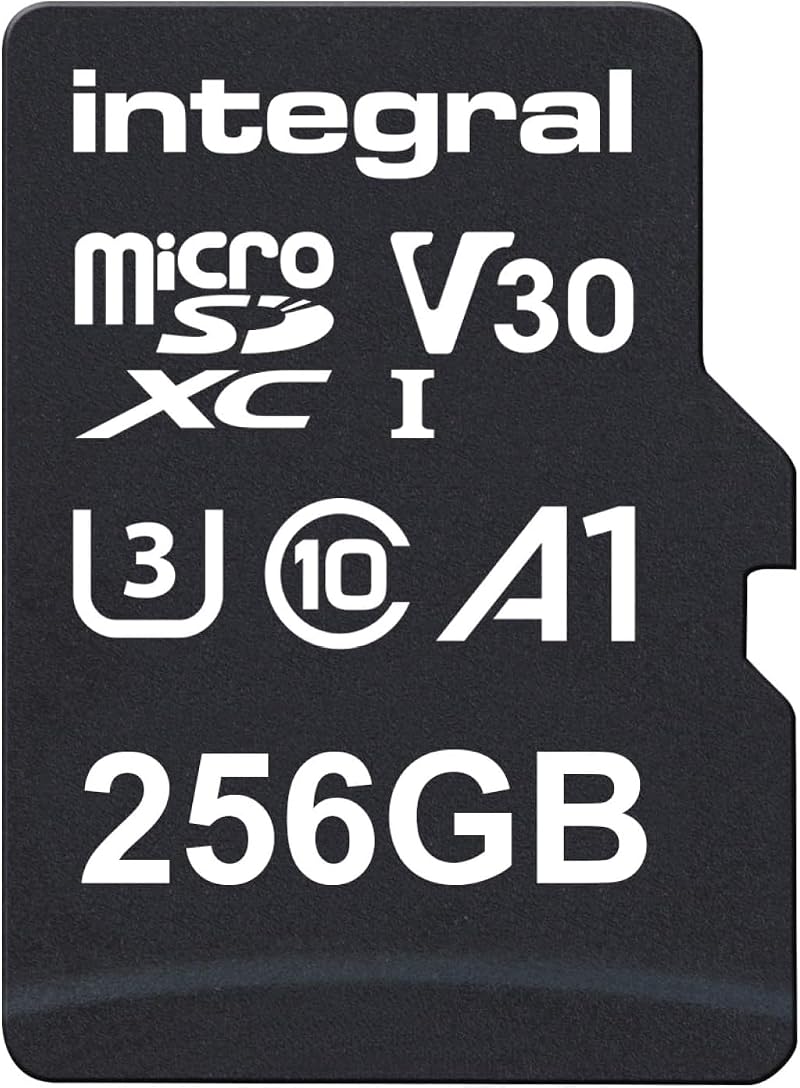256GB Micro SD Card for DJI Osmo Action 3 4 2 Pocket Camera UHS-1 U3 + Wipe
