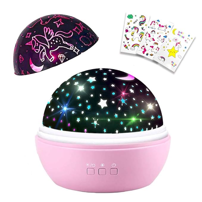 Amazon.com: Girls Night Light,Unicorn Night Light & Star Projector