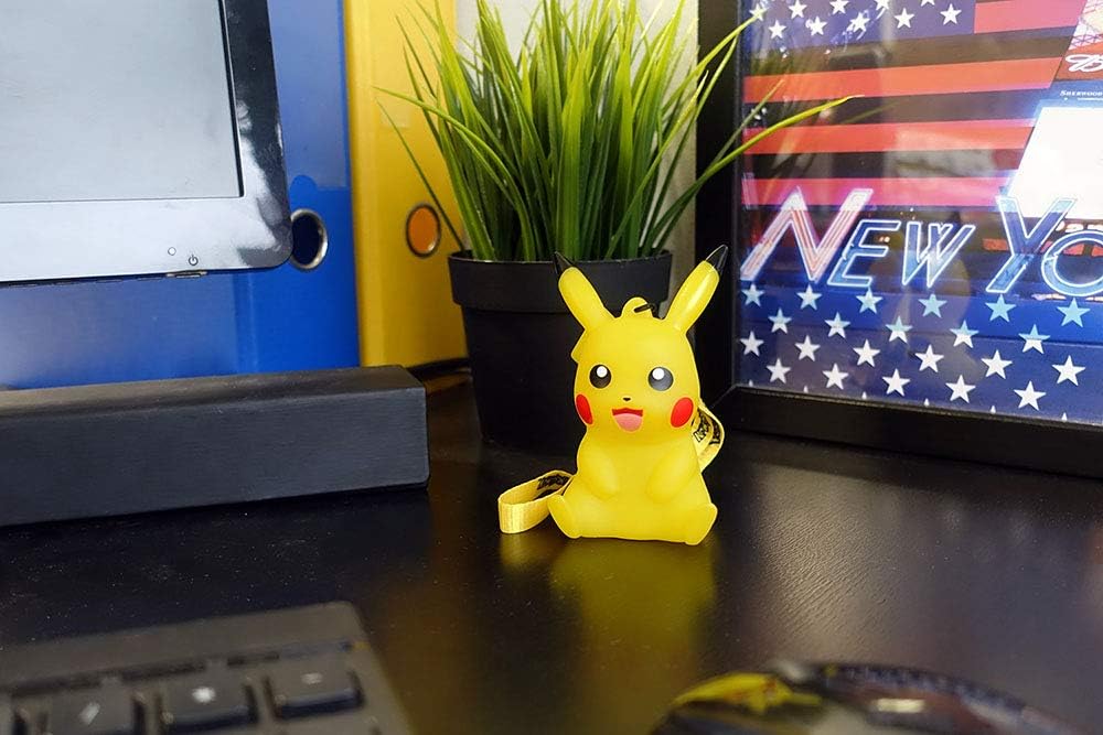 Teknofun - Pokemon Sitting Pikachu Light-Up with Handstrap - Illumination - 811374, Yellow, 3 inch - Image 5