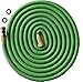 2017 Improved Design, Strongest Expandable Garden Hose with Triple Layer Latex Core, 48 Ply Extra Strength Cover and Brass Connectors, by Golden Spearhead, 100-Feet, Light Green