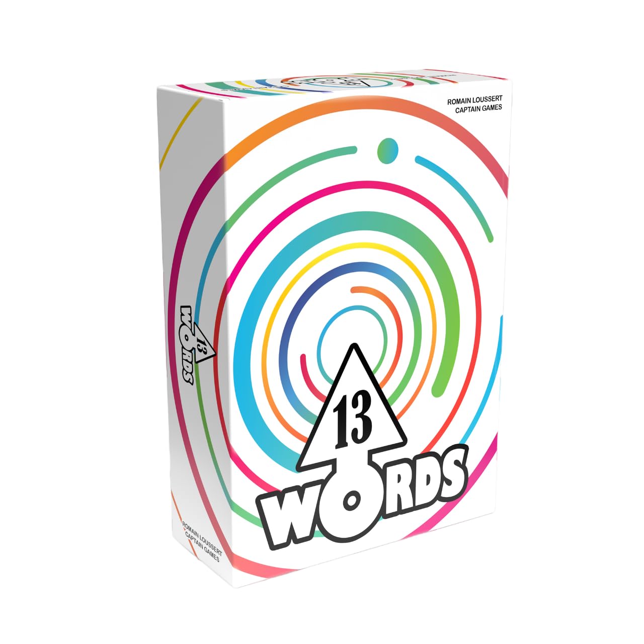 Captain Games | 13 Words | Party Board Game | Ages 8+ | 2-8 Players | 20 Minutes Playing Time