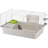 Ferplast Cavie Guinea Pig Cage & Rabbit Cage | Pet Cage Includes All Accessories to Get You Started & a 1-Year Warranty