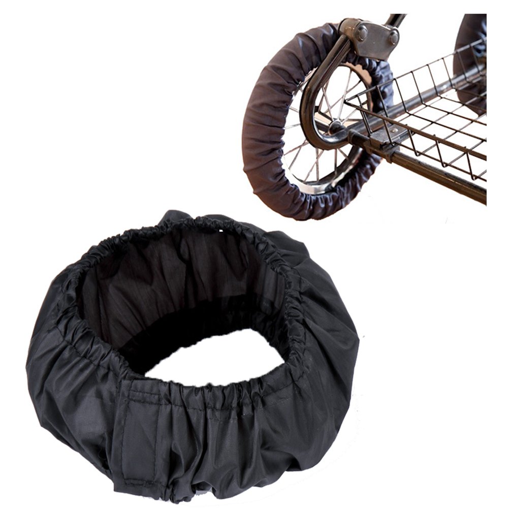 2 Pcs Baby Carriage Wheel Covers/Stroller Pushchair Pram Wheel Cover