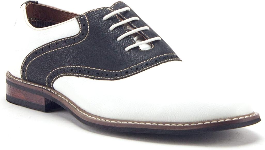 mens saddle oxford shoes