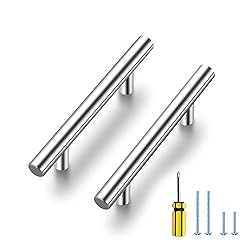 Ravinte Cabinet Handles 10 Pack Brushed Nickel