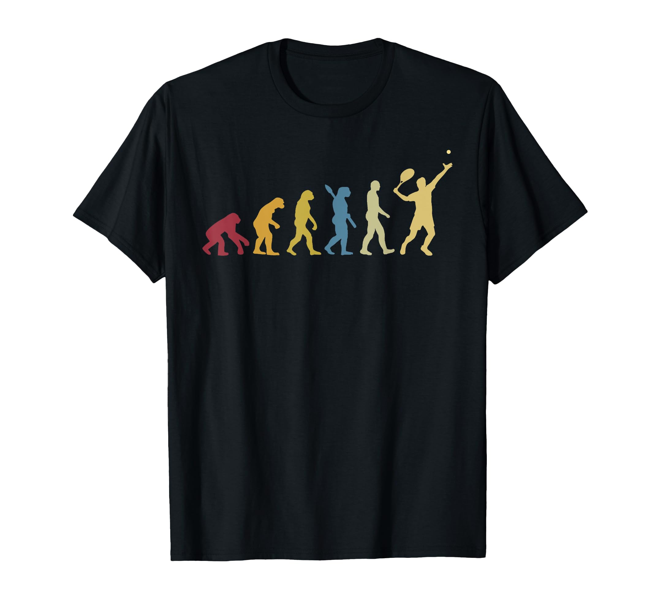 Tennis Player Sport Evolution T-Shirt