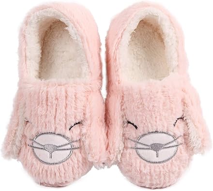 fuzzy cat slippers