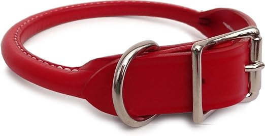 amazon rolled leather dog collar