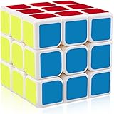 D-FantiX Yj Guanlong 3x3 Speed Cube Magic Cube Puzzle White 56mm