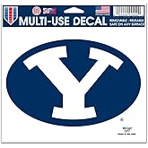 WinCraft Brigham Young University BYU Cougars Logo 4.5" x 5.75" inch Multi-Use Removable Decal
