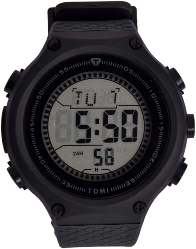 Tomi Men's Outdoor Digital Sports Watch with LCD Dial Digital Display