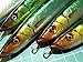 Brule 3-D Holographic Epoxy Fish Eyes (3mm-20mm) 60 Pack, Handpoured, Lures Fly Tying Streamers Crafts