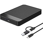 Tianken 120GB Ultra Slim Portable External Hard Drive USB 3.1 Type C HDD Storage for PC, Mac, Laptop, PS4, Xbox one