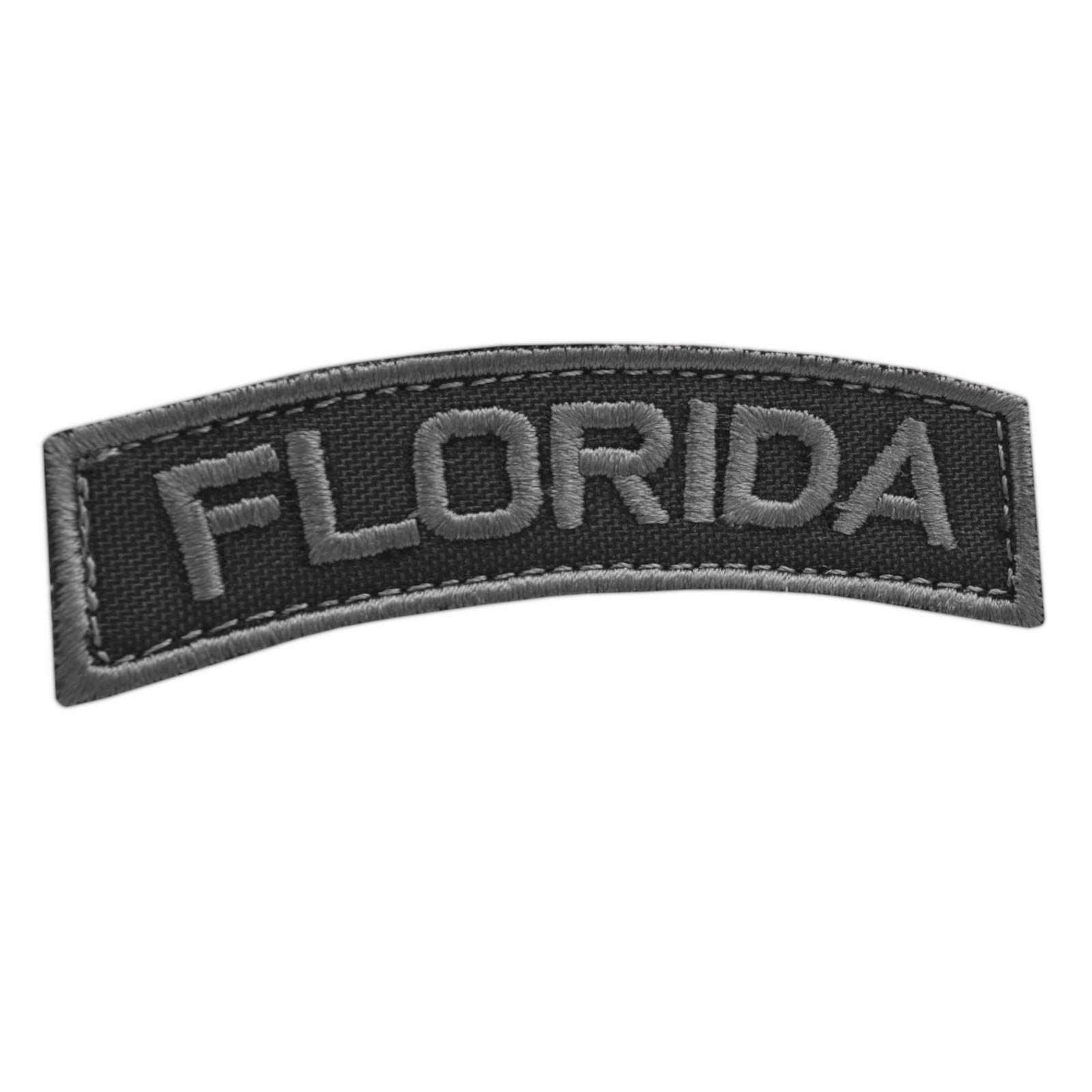2AFTER1 Subdued Florida Shoulder Tab CO State Army Morale Tactical Hook & Loop Patch
