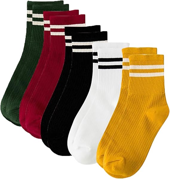 Amazon Sancanyi Riban 5足セット 女子 ショートソックス 靴下 くつした おしゃれ アンクルソックス ソックス 通販
