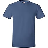 Hanes Men's Nano-T® T-shirt (2XL, Denim Blue)