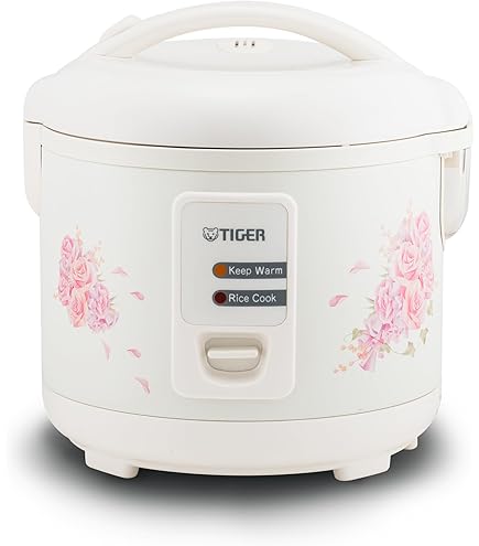 炊飯器 Tiger JNP-1500-FL 8-Cup (Uncooked) Rice Cooker and Warmer Floral White by Tiger Corporation Amazon.com: Tiger JNP-1500-FL 8-Cup (Uncooked) Rice Cooker and