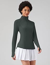 LOMON Women Hiking Shirts Quick Dry Long Sleeve