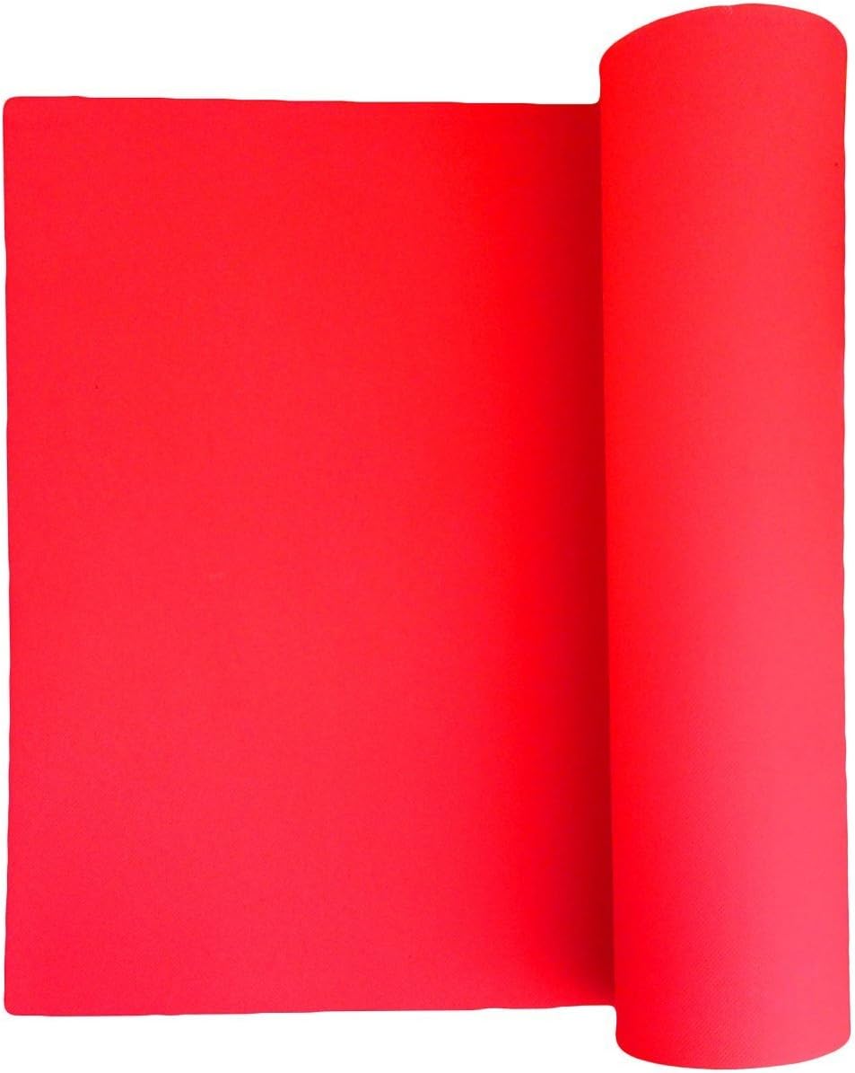 QuickShel Power Anti Skid Yoga mat with Bag and one QuickShel Socks (Red, 4mm)