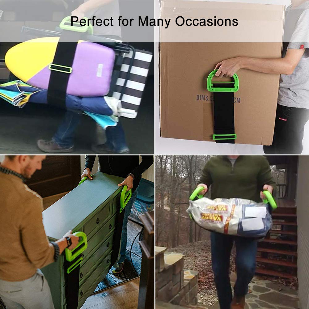 Adjustable Moving Straps Heavy Objects Lifting and Carrying Straps for