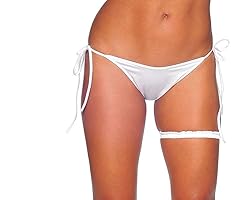 BodyZone Women's Garter, White, One Size