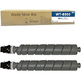 LCL Compatible Waste Toner Bottle Replacement for T1902ND0UN0 WT-8500 Waste Toner Container Box Cartridge for Kyocera Copystar P8060cdn Kyocera ECOSYS P4060dn P8060cdn TASKalfa 2552ci (2-Pack )