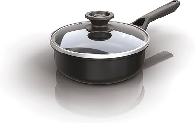 Ninja ZEROSTICK Classic 16cm Saucepan Non-Stick Induction Oven Safe Glass Lid