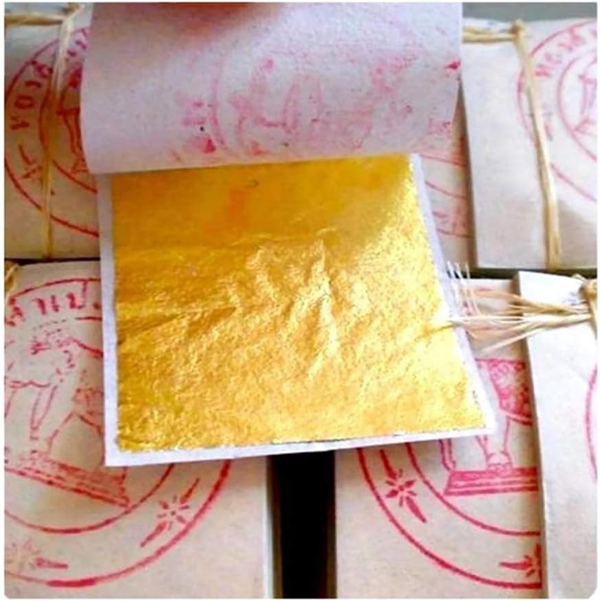 Sim Gold Leaf Leaf, 94mm x 94mm