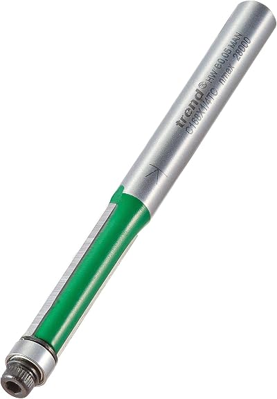 Trend Trend CraftPro Guided Trimmer Router Cutter Bit 1/4 Inch Shank 6.35mm
