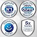 Condoms, Ultra Fine, Ribbed, Dotted with DelayLubricant, Durex Performax Intense Natural Latex Condoms, 24 Count