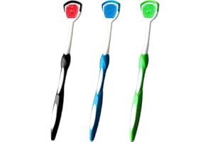 Tongue Brush, Tongue Scraper, Tongue Cleaner, Tongue Scraper Brush, Tongue Cleaner Brush, Tongue Brushes Helps Fight Bad Brea