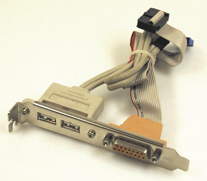 Slot Slot Bracket USB Gameport Midi Gameport MIDI 2 x USB 1 x Metal